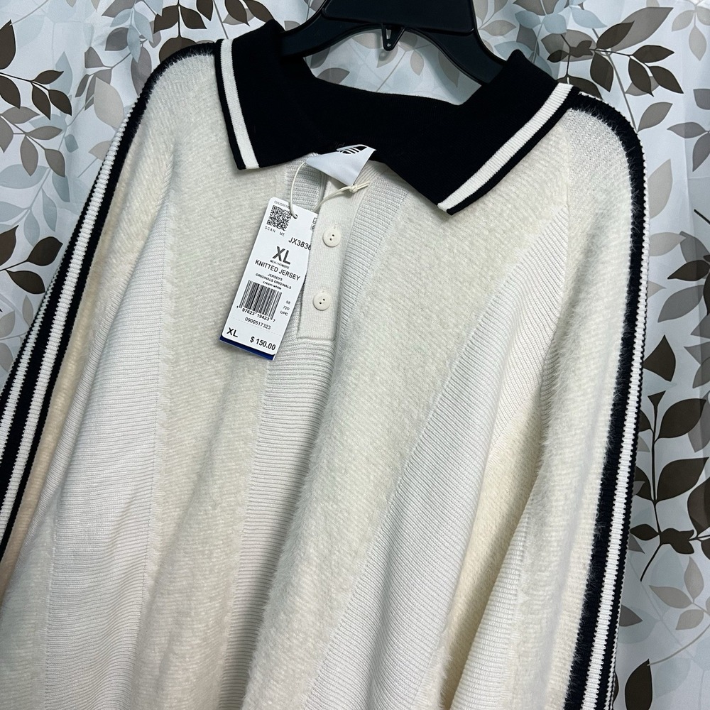 NEW adidas Men's Originals Premium Knitted Jersey MERINO WOOL BLEND JX3836